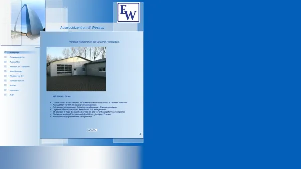 Website Screenshot: E.Westrup - Auswuchtzentrum E.Westrup - Date: 2023-06-20 10:41:03