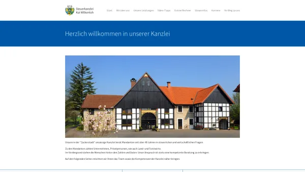 Website Screenshot: Dipl.-Kfm. Kai Wilkenloh Steuerberater - Start - Steuerkanzlei Wilkenloh - Date: 2023-06-20 10:41:03