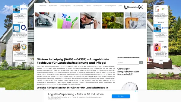 Website Screenshot: Landschaftsbau Winkler - Ihren Gärtner in Leipzig (04103 - 04357) finden - Date: 2023-06-20 10:41:03