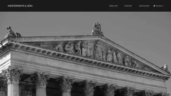 Website Screenshot: Rechtsanwälte Westermeyr & Lerg -  Ihre  rechtlichen Berater rund um Ihr Unternehmen - Westermeyr & Lerg - Date: 2023-06-20 10:41:06