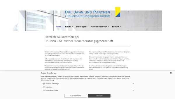 Website Screenshot: Dr. Olaf Jahn Steuerberater Wirtschaftsprüfer - Steuerberater und Wirtschaftsprüfer in Aschheim - Dr. Olaf Jahn - Home - Date: 2023-06-20 10:41:07