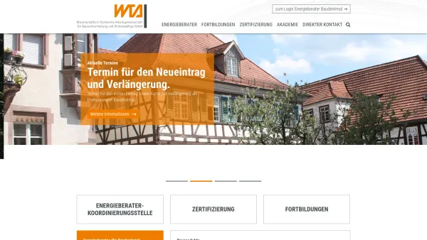 Website Screenshot: WTA GmbH Niederlassung Bochum -  Wir tun alles! - Startseite | WTA GmbH - Date: 2023-06-20 10:41:07