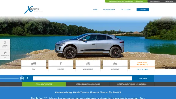 Website Screenshot: X-Leasing GmbH -  Mobilität in ihrer schönsten Form - Autoleasing | X-Leasing GmbH - Date: 2023-06-20 10:41:07