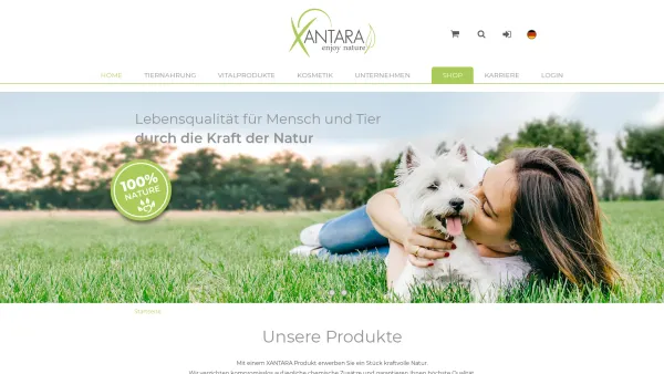 Website Screenshot: XANTARA GmbH - Xantara - Date: 2023-06-20 10:42:34