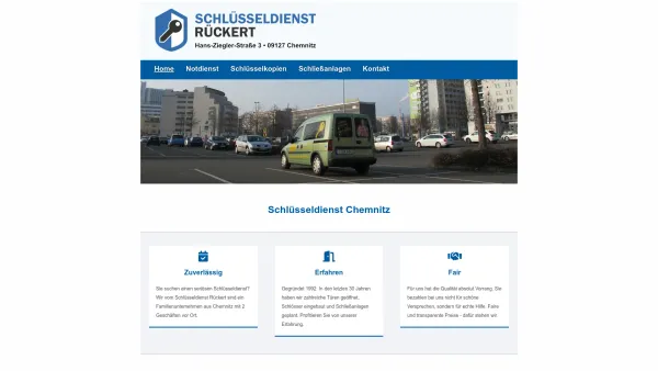 Website Screenshot: Schlüsseldienst Chemnitz - Schlüsseldienst Chemnitz 24/7 • Inh. Mathias Rückert - Date: 2023-06-20 10:40:17