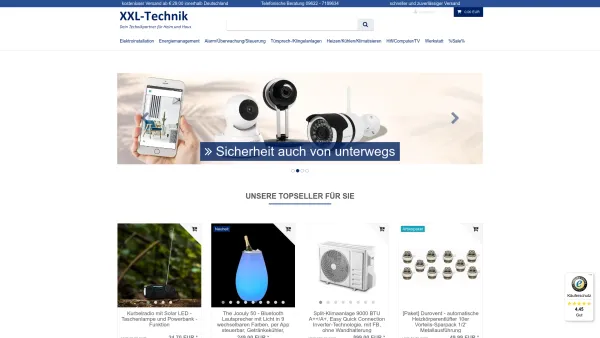 Website Screenshot: Jochen Weeber Mein Einkaufsladen e.K. - XXL Technik - Date: 2023-06-20 10:41:07