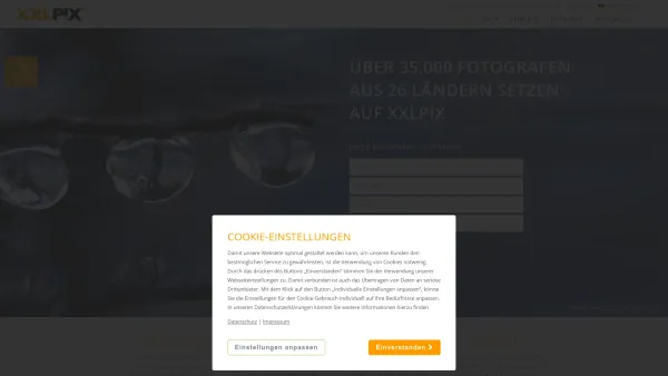 Website Screenshot: XXLPIX GmbH - XXLPIX - Fotolabor für Profi-Fotografen - Date: 2023-06-20 10:41:07