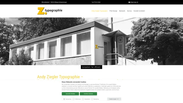 Website Screenshot: Andy Ziegler Typographie -  Grafik, Layout, Satz,  Bildbearbeitung, Webdesign, Printservice - Andy Ziegler Typographie | - Date: 2023-06-20 10:41:10