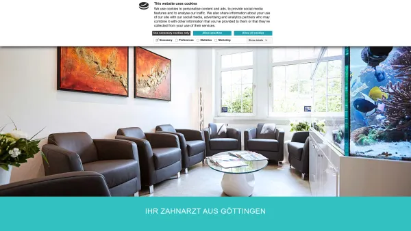 Website Screenshot: Zahnarztpraxis Dr. Sebastian Egert - Zahnarzt Dr. Egert in Göttingen und Team - Date: 2023-06-20 10:41:10