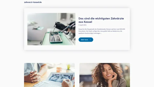 Website Screenshot: Zahnarztpraxis Lorenz Kuhlmann - zahnarzt-kassel.de - Eine weitere WordPress-Website - Date: 2023-06-20 10:41:10