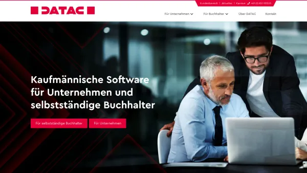 Website Screenshot: Ralf Zahnleiter e.K. selbst. Buchhalter -  Ich bin Ihr Buchhalter - DATAC - Kaufmännische Software für Unternehmen und Buchhalter - Date: 2023-06-20 10:41:10