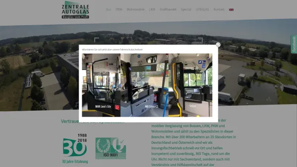 Website Screenshot: Zentrale Autoglas Herford GmbH -  Wieder ein Kunde mit Durchblick! - Zentrale Autoglas GmbH - Bus - Date: 2023-06-20 10:41:10