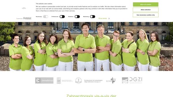 Website Screenshot: Zahnärztliche Praxis vis-à-vis der Oper - Zahnarzt Oper Hannover | ❤️ Zahnärzte aus Leidenschaft - Date: 2023-06-20 10:41:13