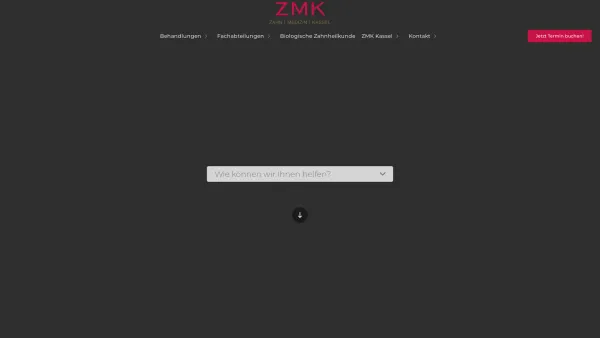 Website Screenshot: Zahnmedizinisches Versorgungszentrum ZMK GmbH - Zahnarzt Kassel ZMK: Ihre Zahnarztpraxis in Kassel & Region - Date: 2023-06-20 10:42:36