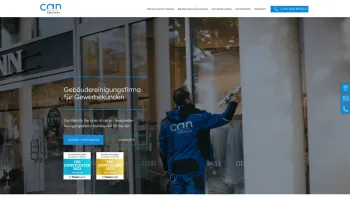 Website Screenshot: Can Facility Services GmbH & Co. KG - Gebäudereinigungsfirma » Facility Reinigung & Services - Date: 2023-06-20 10:41:19