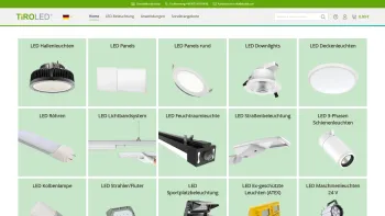 Website Screenshot: TIROLED GmbH - Webshop - Date: 2023-06-20 10:41:19