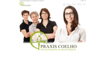 Website Screenshot: Physiotherapie und Ergotherapie Praxis Coelho - Praxis Coelho – Physiotherapie & Ergotherapie - Date: 2023-06-16 10:10:37