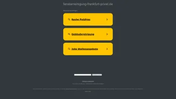 Website Screenshot: Prime Cleaner GmbH - fensterreinigung-frankfurt-privat.de - Diese Website steht zum Verkauf! - Informationen zum Thema fensterreinigung frankfurt privat. - Date: 2023-06-20 10:41:22