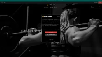 Website Screenshot: HQ Sports GmbH - HQ Germany® Fitness Equipment - Date: 2023-06-20 10:41:25