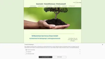 Website Screenshot: Inova Clean GmbH - Inova Clean GmbH, Inova Clean - STARTSEITE - Date: 2023-06-16 10:10:38