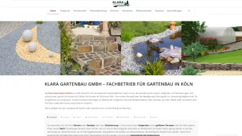 Website Screenshot: Klara Gartenbau - Klara Gartenbau GmbH | Garten- und Landschaftsbau - Date: 2023-06-20 10:41:28