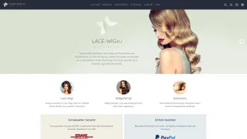 Website Screenshot: Lace-wig.eu - Ihr Partner für Zweithaar - Date: 2023-06-20 10:41:28