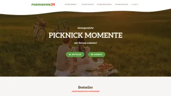 Website Screenshot: Picknickkorb24 - Picknickkorb ✩ Die besten Modelle für 2023 günstig kaufen ✩ - Date: 2023-06-20 10:41:33