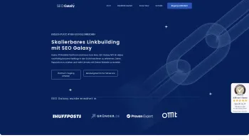 Website Screenshot: SEO Galaxy GmbH - ➤ SEO Galaxy: Deine Nr. 1 Linkbuilding Plattform - Date: 2023-06-20 10:41:36