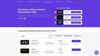 Website Screenshot: SpielautomatCasinos - Online Casino Deutschland ?️ Liste der Online Casinos 2023 - Date: 2023-06-20 10:41:39