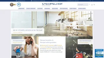 Website Screenshot: Stempelhof.de Stempel online kaufen - Ihr Partner in Sachen Stempel | stempelhof.de | STEMPELHOF - Date: 2023-06-16 10:10:44