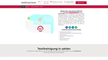 Website Screenshot: textil.services Textilreinigung und Bügelservice - Home - textil.services - Reinigung und Bügelservice in Monheim und Düsseldorf - Date: 2023-06-16 10:10:44