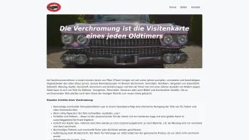 Website Screenshot: Chrom Original - Verchromen Oldtimer Youngtimer Motorräder Möbel - Date: 2023-06-20 10:41:42