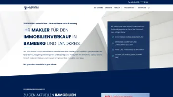Website Screenshot: VINCENTINI Immobilien Bamberg - VINCENTINI Immobilien: Immobilienmakler Bamberg & Landkreis - Date: 2023-06-20 10:41:42