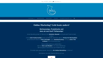 Website Screenshot: VOLL GmbH - Wir stellen uns vor: Data-Driven Marketing mit der VOLL GmbH - Date: 2023-06-20 10:41:42