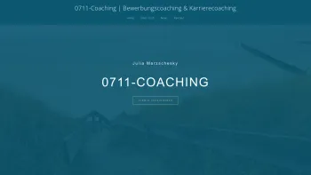 Website Screenshot: 0711-Coaching Julia Marzschesky - 0711-Coaching | Bewerbungscoaching & Karrierecoaching - Date: 2023-06-16 10:10:47