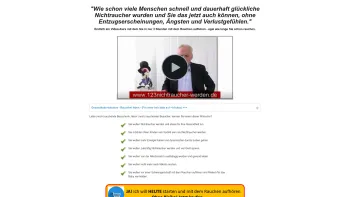 Website Screenshot: Rauchen aufhören - ➔ Rauchen aufhören ✔ Bequem Nichtraucher werden ✌ - Date: 2023-06-20 10:41:42