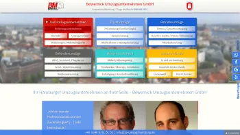 Website Screenshot: BM Bewernick Möbeltransporte - Bewernick Umzugsunternehmen GmbH - Date: 2023-06-16 10:10:47