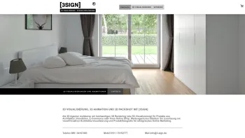 Website Screenshot: 3SIGN 3D Visualisierungen und Animationen - 3D Visualisierung für Architektur und Produkt - 3D Visualisierung aus München - Date: 2023-06-20 10:41:45