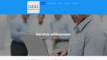 Website Screenshot: ABN - Alarmanlagen-Brandmeldeanlagen- Notrufzentrale Verwaltungs GmbH - a.b.b. SICHERHEITSTECHNIK - Ihr Partner an Ihrer Seite - Date: 2023-06-16 10:10:47