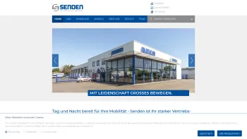Website Screenshot: Autohaus Heinrich Senden GmbH & Co.KG -  Ihr Service-Partner im Rheinland! - Senden - Nutzfahrzeuge - Omnibusse | Bewegt Großes. - Date: 2023-06-16 10:10:51