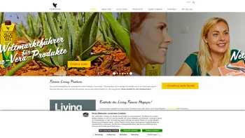 Website Screenshot: Aloe Vera Center Gilching -  Aloe Vera - Ein Wunder der Natur - Forever Living Products Germany - Date: 2023-06-16 10:10:54