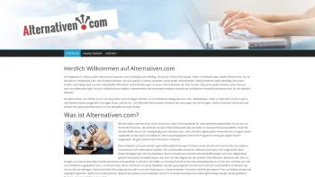 Website Screenshot: alternativen.com - Alternativen.com - Date: 2023-06-20 10:41:45