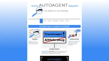 Website Screenshot: AUTOAGENT Bayern - AUTOAGENT.bayern - Ihre Automakler - Date: 2023-06-20 10:41:48