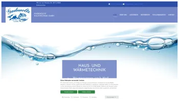 Website Screenshot: Gadewoltz Haustechnik GmbH - Home - Date: 2023-06-16 10:11:10