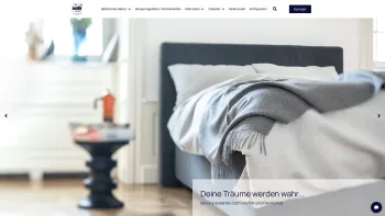 Website Screenshot: Bettenwarenfabrik Josef Merz e.K. Mit uns liegen Sie richtig. - Traumwelt Bettenmanufaktur Qualitätsbetten für Ihren Schlaf - Date: 2023-06-16 10:11:20