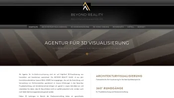 Website Screenshot: beyond REALITY Architekturvisualisierungen - 3D Visualisierung für Immobilien - 3D Agentur in Düsseldorf - Date: 2023-06-16 10:11:20