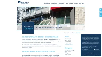 Website Screenshot: Sozietät Bietmann - Ihr Rechtsanwalt in Frechen | Anwaltskanzlei | Sozietät Bietmann - Date: 2023-06-20 10:41:51