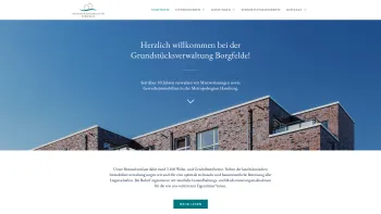 Website Screenshot: Grundstücksverwaltung Borgfelde GmbH & Co. -  Vermietung · Verwaltung · Betreuung - Grundstücksverwaltung Borgfelde | Verwaltung von Mietwohnungen und Gewerbeimmobilien in Hamburg - Date: 2023-06-16 10:11:26