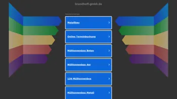 Website Screenshot: Heinrich Brandhoff GmbH - brandhoff-gmbh.de - Diese Website steht zum Verkauf! - Informationen zum Thema brandhoff gmbh. - Date: 2023-06-16 10:11:26