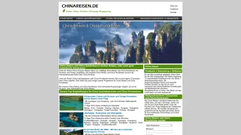 Website Screenshot: China Reiseveranstalter Chinareisen.de
Ihr China Rundreisen Experte in Muenchen - China Reisen, China Rundreisen | CHINAREISEN.DE - Date: 2023-06-16 10:11:33